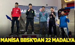 Manisa BBSK 67 kulüp içinde 3'üncü oldu