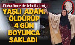 Maaşını çekmek için çıkan adamı öldürüp 4 gün boyunca bodrumda sakladı