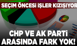 Seçim anketinde dikkat çeken sonuç: CHP ve AK Parti arasında fark yok!