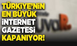 Türkiye’nin en büyük internet gazetesi kapanıyor!