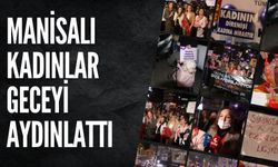 Manisa'da gece yürüyüşü düzenlendi