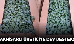 Akhisarlı üreticiye dev destek!
