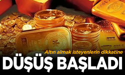 Gram altın düşüşe geçti: 14 Mayıs altın fiyatları...