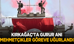 Kırkağaç'ta gurur anı: Mehmetçikler göreve uğurlandı