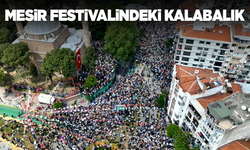 Mesir Festivalindeki kalabalık böyle görüntülendi