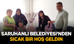 Saruhanlı Belediyesi’nden yeni doğan bebeklere sıcak bir hoş geldin!