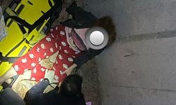 Asansör boşluğuna düşen kadın kurtarıldı