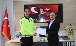 Selendi’de polis ve jandarma personeline başarı belgesi verildi