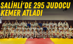 Salihli'de 295 judocu kemer atladı