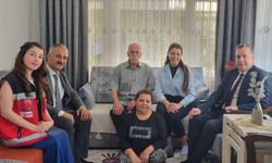 Kaymakam Kapankaya’dan engelli çifte anlamlı ziyaret