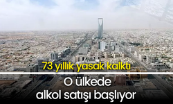 73 yıllık yasak kalkıyor: O ülkede alkol satışı başlıyor
