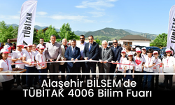 Alaşehir BİLSEM'de TÜBİTAK 4006 Bilim Fuarı açıldı
