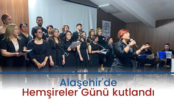 Alaşehir'de Hemşireler Günü kutlandı