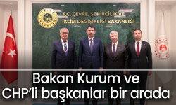 Bakan Kurum, CHP'li Belediye Başkanlarıyla görüştü