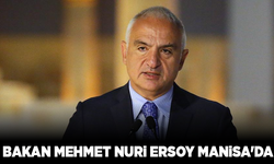 Bakan Mehmet Nuri Ersoy, Manisa'da