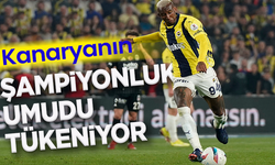 Fenerbahçe'nin şampiyonluk umudu sönüyor