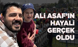 Kanseri yenen Ali Asaf'ın dileği gerçek oldu: Binlerce balon gökyüzüne uçtu