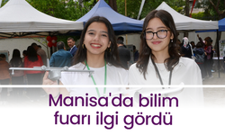 Manisa'da bilim fuarı ilgi gördü: 85 öğrenciden 20 proje