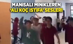 Manisa’da ilkokul öğrencilerinden Ali Koç istifa sesleri