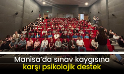 Manisa'da sınav kaygısına karşı psikolojik destek!