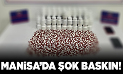 Manisa’da şok baskın! Binlerce sentetik hap ele geçirildi