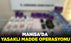 Manisa'da yasaklı madde operasyonu: 2 şüpheli gözaltında