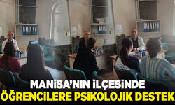 Manisa’nın ilçesinde öğrencilere psikolojik destek