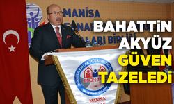 MEM-DER’de Bahattin Akyüz güven tazeledi