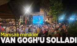 Minikler Şehzadeler Parkı’nda kazıya girdi, Van Gogh’u solladı!