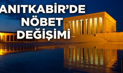 Anıtkabir'de nöbet değişimi