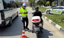 Manisa'da 91 motosiklet trafikten men edildi