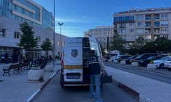 Hastane bahçesinde silah sesleri korkuttu: 1 yaralı