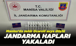 Manisa’da zehir ticareti suya düştü: Jandarma hapları yakaladı