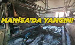 Manisa'da yangın!