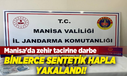 Manisa’da yasaklı madde deposu gibi ev