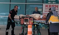 Motosiklet ile bisiklet çarpıştı; 1'i ağır 3 kişi ağır yaralandı