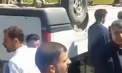 Öğrenci servisi takla attı: 13 yaralı