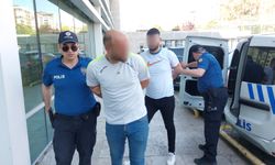 Park halindeki araca benzin döküp yaktılar