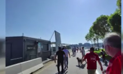 Kadıköy’de Galatasaraylı taraftara silahlı saldırı kamerada
