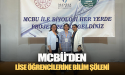 MCBÜ'den lise öğrencilerine bilim şöleni