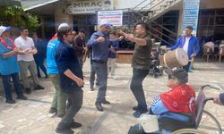 Kırkağaç'ta engelliler için asker eğlencesi düzenlendi