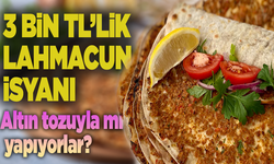 Bodrum'da 3 bin TL'lik lahmacun isyanı: "Altın tozuyla mı yapıyorlar?"