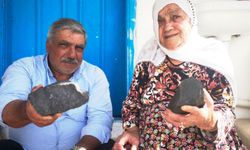 Anneler Günü hediyesi 'gökten' indi: Bahçesine göktaşı olduğu düşünülen cisim düştü