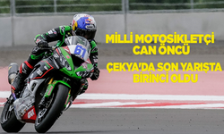 Milli motosikletçi Can Öncü, Çekya'da son yarışta birinci oldu