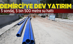 MASKİ’den Demirci’ye kalıcı içme suyu çözümü