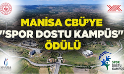 Manisa CBÜ’ye "Spor Dostu Kampüs" ödülü