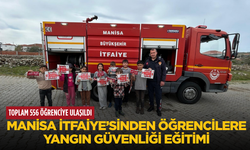 Manisa İtfaiye’sinden öğrencilere yangın güvenliği eğitimi