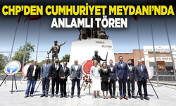 Manisa’da 19 Mayıs coşkusu: CHP’den Cumhuriyet Meydanı’nda anlamlı tören