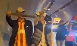 Şampiyonluk kutlamasına döner bıçaklarıyla katıldılar