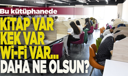 Yunusemre Belediyesi’nden gençlere modern kütüphane hizmeti: İnternet, sessizlik ve kek ikramı bir arada